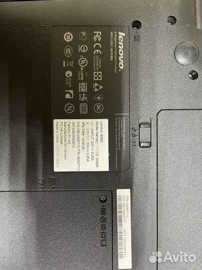 Ноутбук lenovo B590