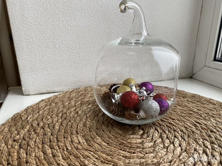 Ваза декоративная стекло