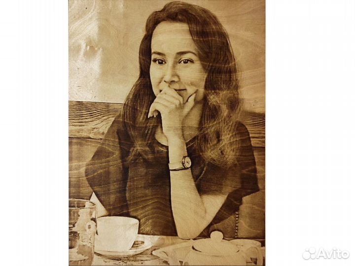 Выжигание портретов по фотографии