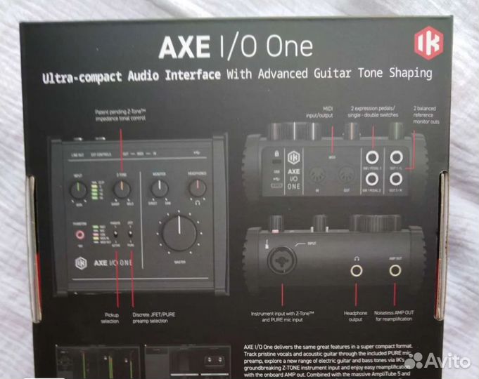 Аудиоинтерфейс IK Multimedia AXE I/O ONE