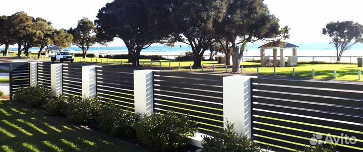 Забор Ранчо металлический