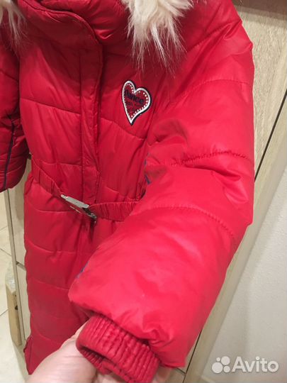 Зимний комбинезон для девочки 110 бу Gulliver