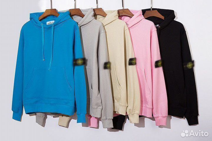 Stone Island худи M3 серое