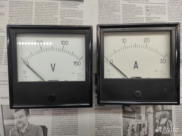 Индикаторы стрелочные