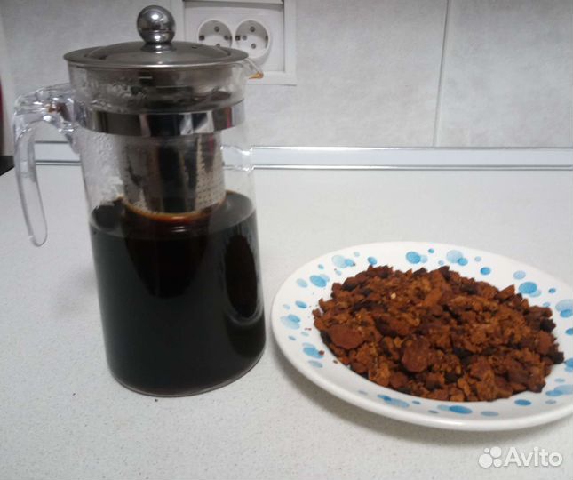 Чага дробленая