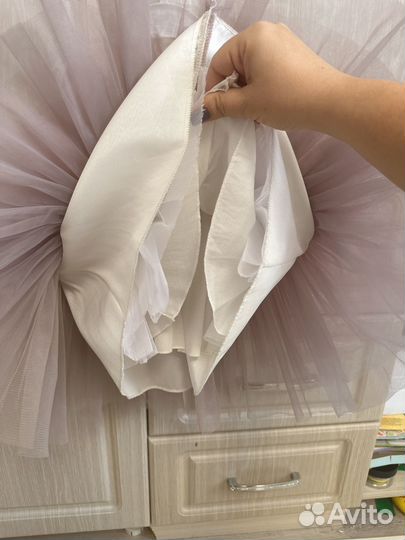 Нарядное платье для девочки 86 92