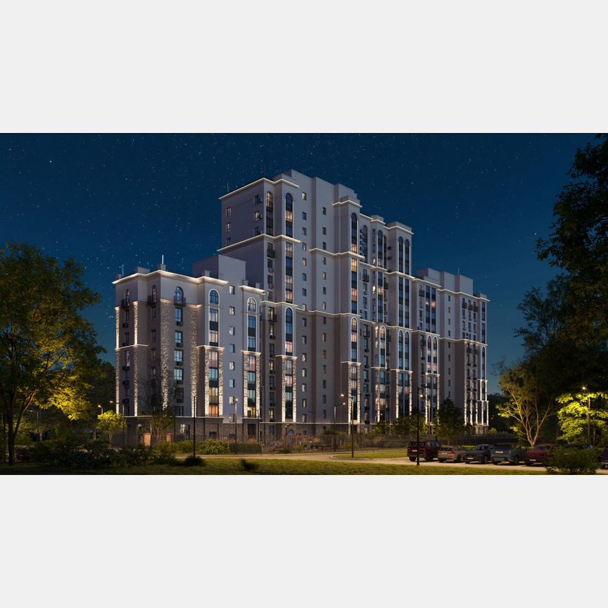 1-к. квартира, 40,8 м², 3/15 эт.