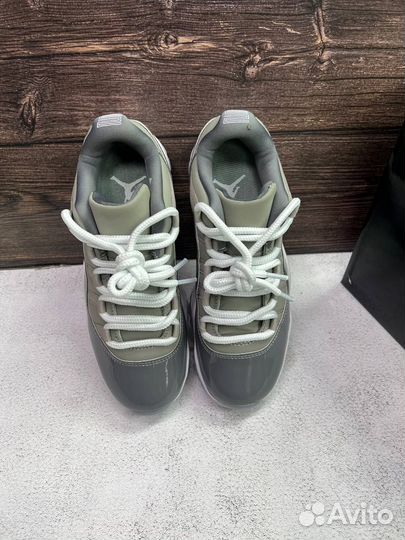 Кроссовки Nike Air Jordan 11 Retro low Cool grey