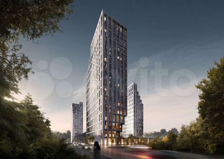 Квартира-студия, 51 м², 3/31 эт.