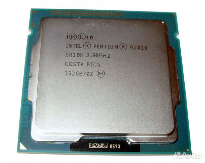 Процессор Intel 2 ядра, 2 потока
