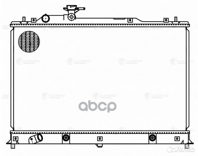 Радиатор охл. для а/м Mazda CX-7 (07) (LRc 251LL)