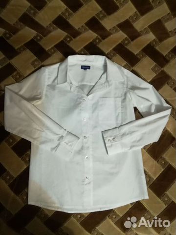Рубашка белая для мальчика