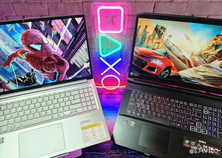 Офисные и игровые ноутбуки Asus Dell MSI