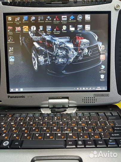 Panasonic cf 19 mk8+программы под сканматик