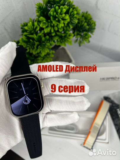 Apple watch HK 9 PRO+ amoled Дисплей