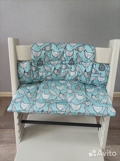 Стул stokke tripp trapp подушка растущий стул