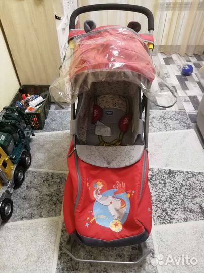 Коляска санки ника