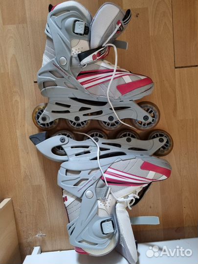 Роликовые коньки взрослые раздвижные Reaction