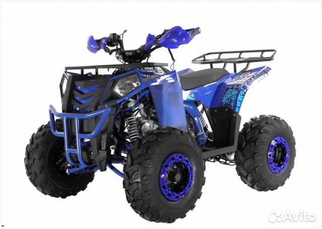 Квадроцикл Wels ATV thunder 200 EVO X. Синий