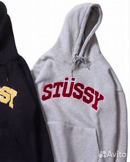 Худи stussy pugment dyed