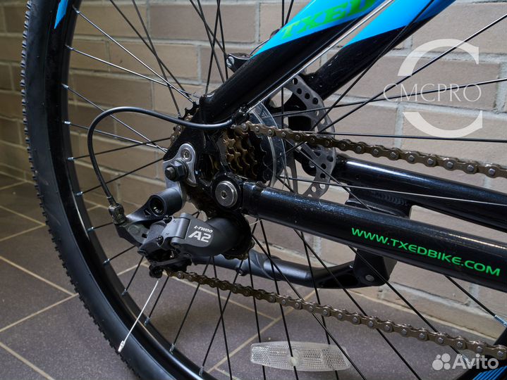 Горный велосипед (Черно-голубой)