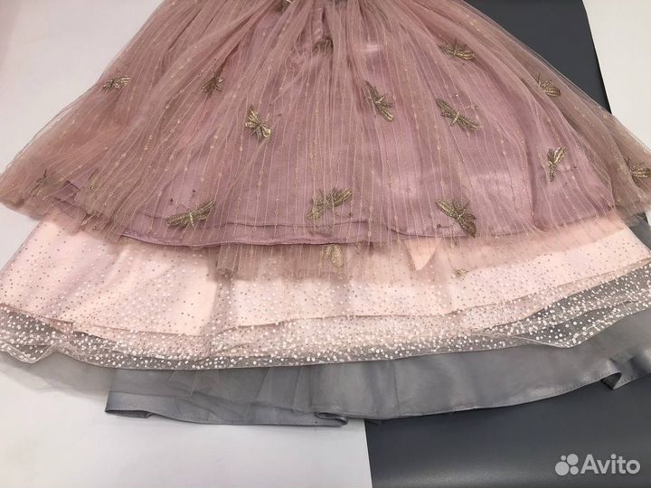 Нарядное платье для девочки 110 116, одежда пакето