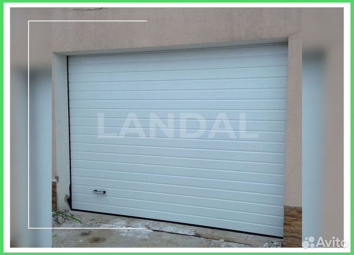 Секционные гаражные ворота