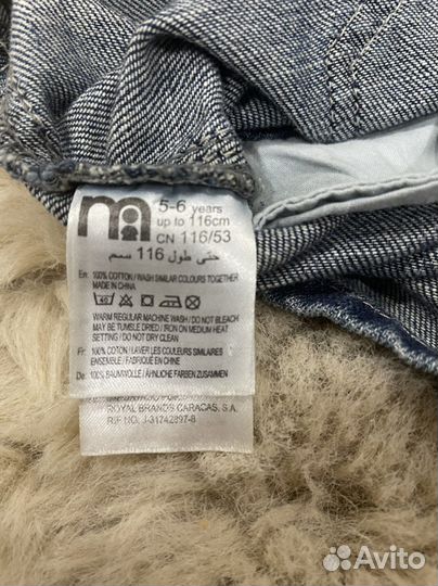 Джинсовый сарафан для девочки 116