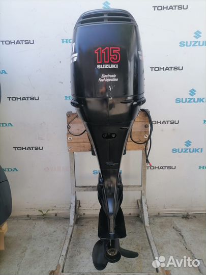 Лодочный мотор из Японии Suzuki DF115, нога X