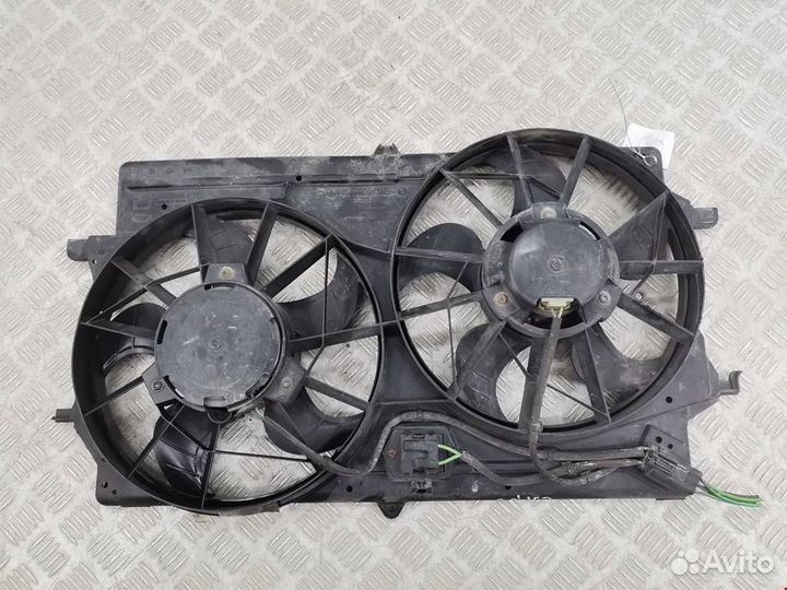 Вентилятор охлаждения Ford Focus рест. 2002