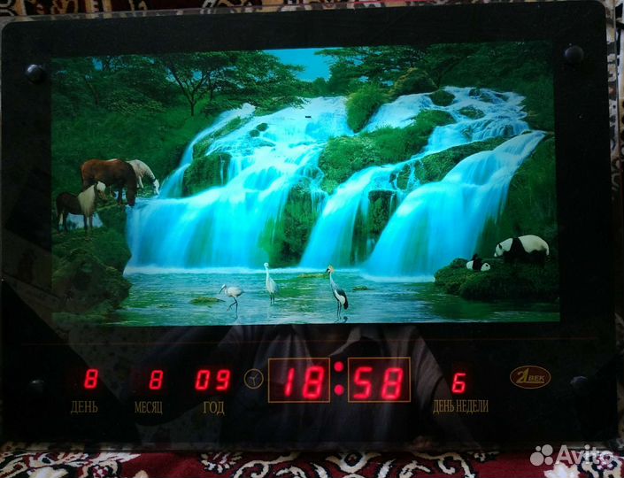 Часы -картина электрические