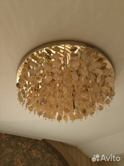 Люстра потолочная бу