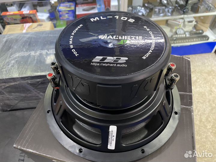 Сабвуфер Machete Lite ML-102D2