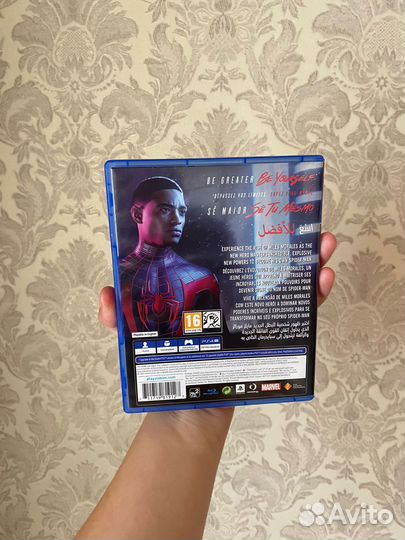 Spider Man Miles Morales PS4 Человек Паук RUS
