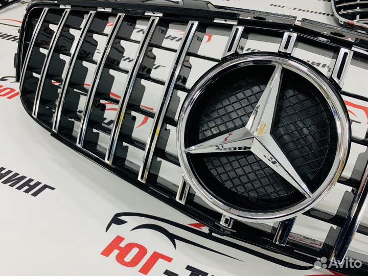 Решетка радиатора GT Mercedes C218 CLS AMG 2010-14