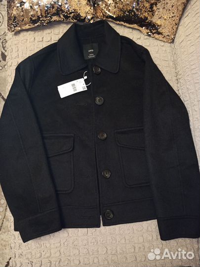 Новый женский жакет (шерсть) Mango handmade р. M