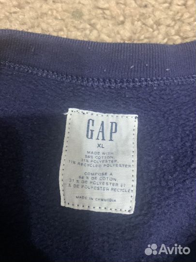 Свитшот gap синий