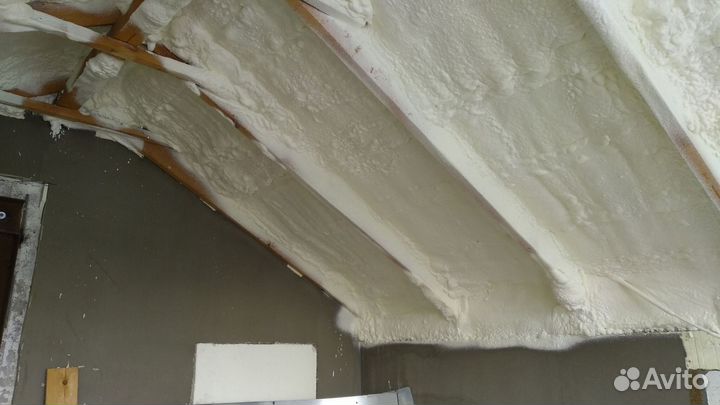 Утеплитель напыление пенополиуретан от 200м2