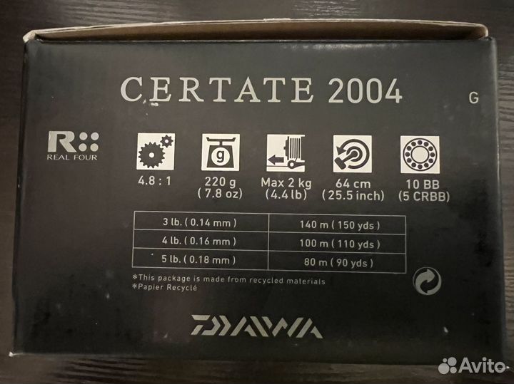 Катушка безынерционная Daiwa 13 Certate 2004