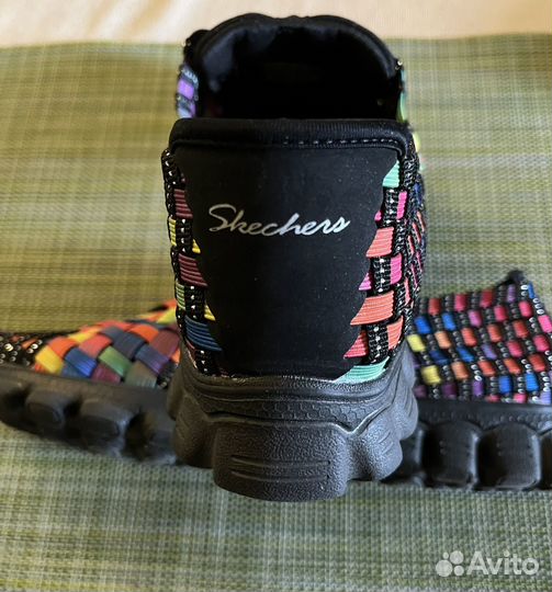 Слипоны skechers женские