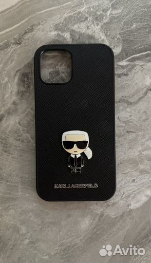 Чехол на iPhone 12, 12 pro karl lagerfeld оригинал