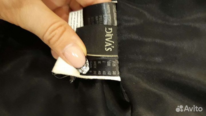 Кожаный плащ женский