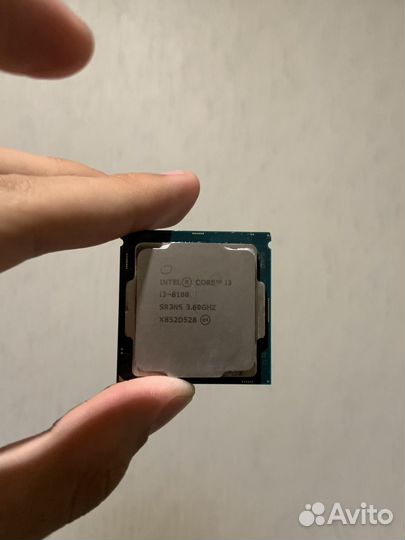 Проц intel core i3-8100