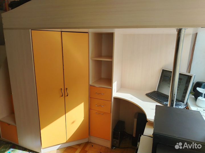 Кровать чердак бу