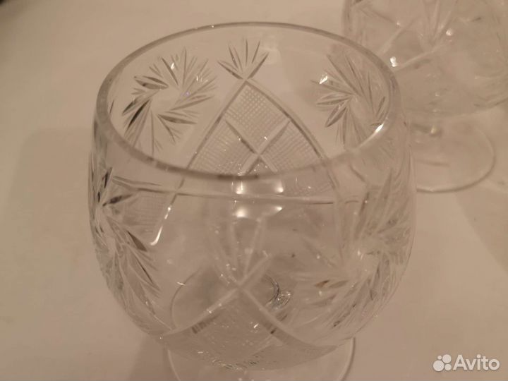 Хрустальные Бокалы для коньяка или виски