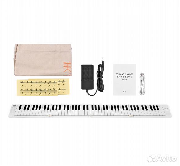 Складное Электронное пианино, 88 клавиш, Новое