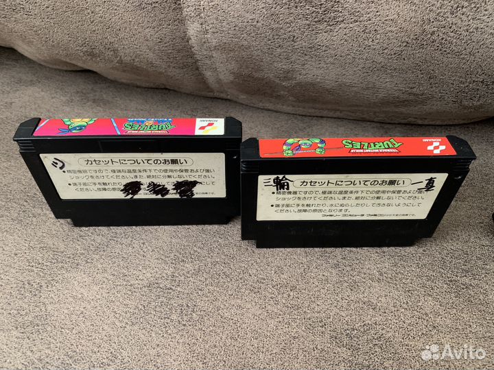 Лот игр от Konami для Famicom. Dendy