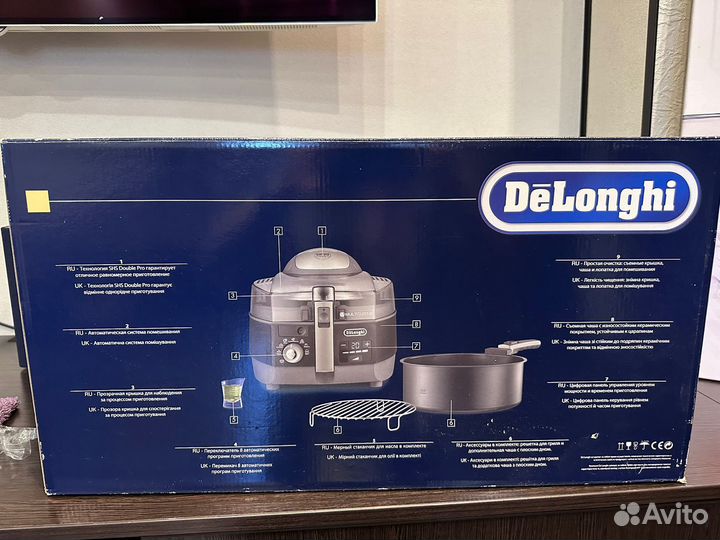 Мультиварка delonghi 5 в 1