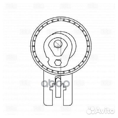 Ролик грм для а/м Peugeot Partner (08) 1.6d (н