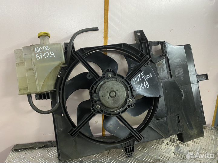 Вентилятор радиатора Nissan Note E11 2006-2013